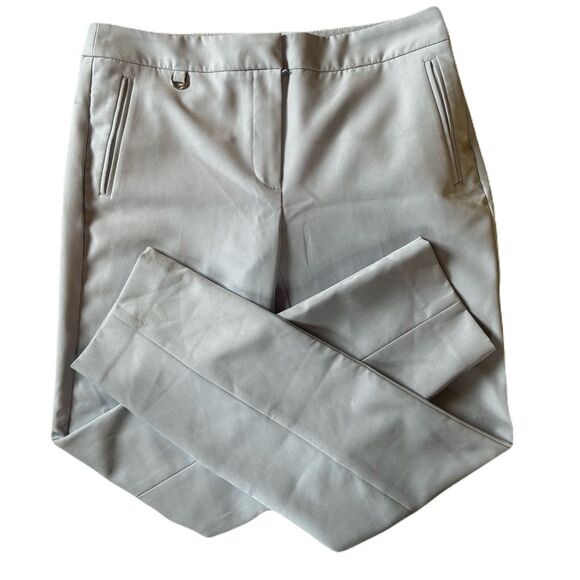 Adrianna Papell Ice Blue Straight Leg Pants | EUC | Size 4 - Picture 3 of 7